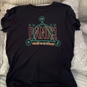** 3 for $15 ** Panic at the Disco tee